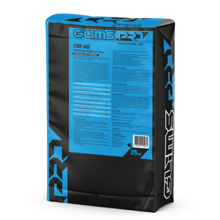 Ремонтная смесь GLIMS®CRF-40 безусадочная наливного типа Ремонтная смесь GLIMS®CRF-40 безусадочная наливного типа