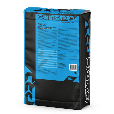 Ремонтная смесь GLIMS®PRO CRT-20 тиксотропного типа Ремонтная смесь GLIMS®PRO CRT-20 тиксотропного типа